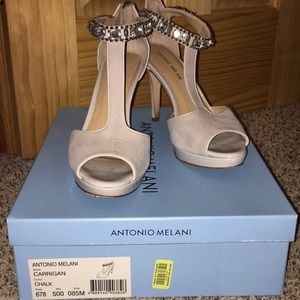 Antonio melani bedazzled heels